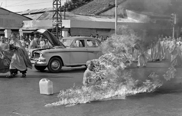 Cover image for The Burning Monk