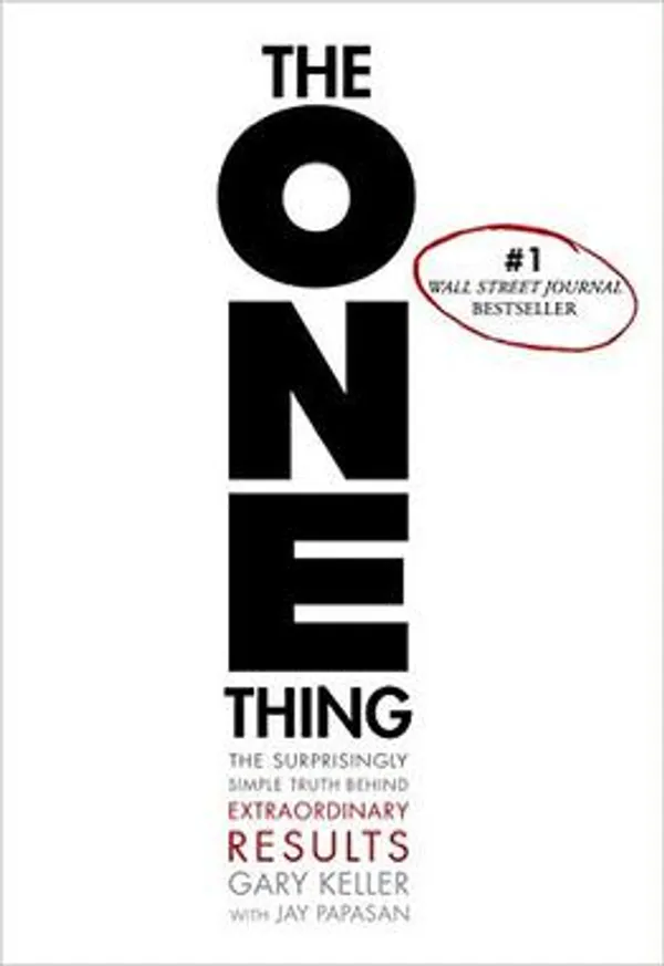 Cover image for The One Thing book review