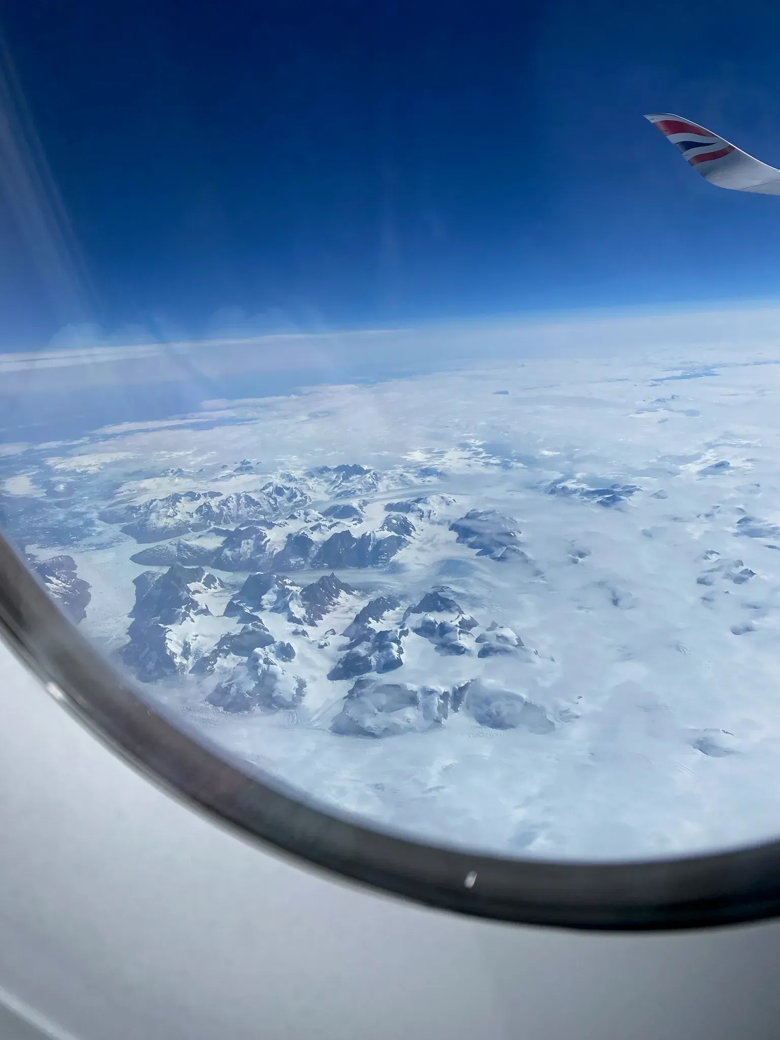 Greenland from the air