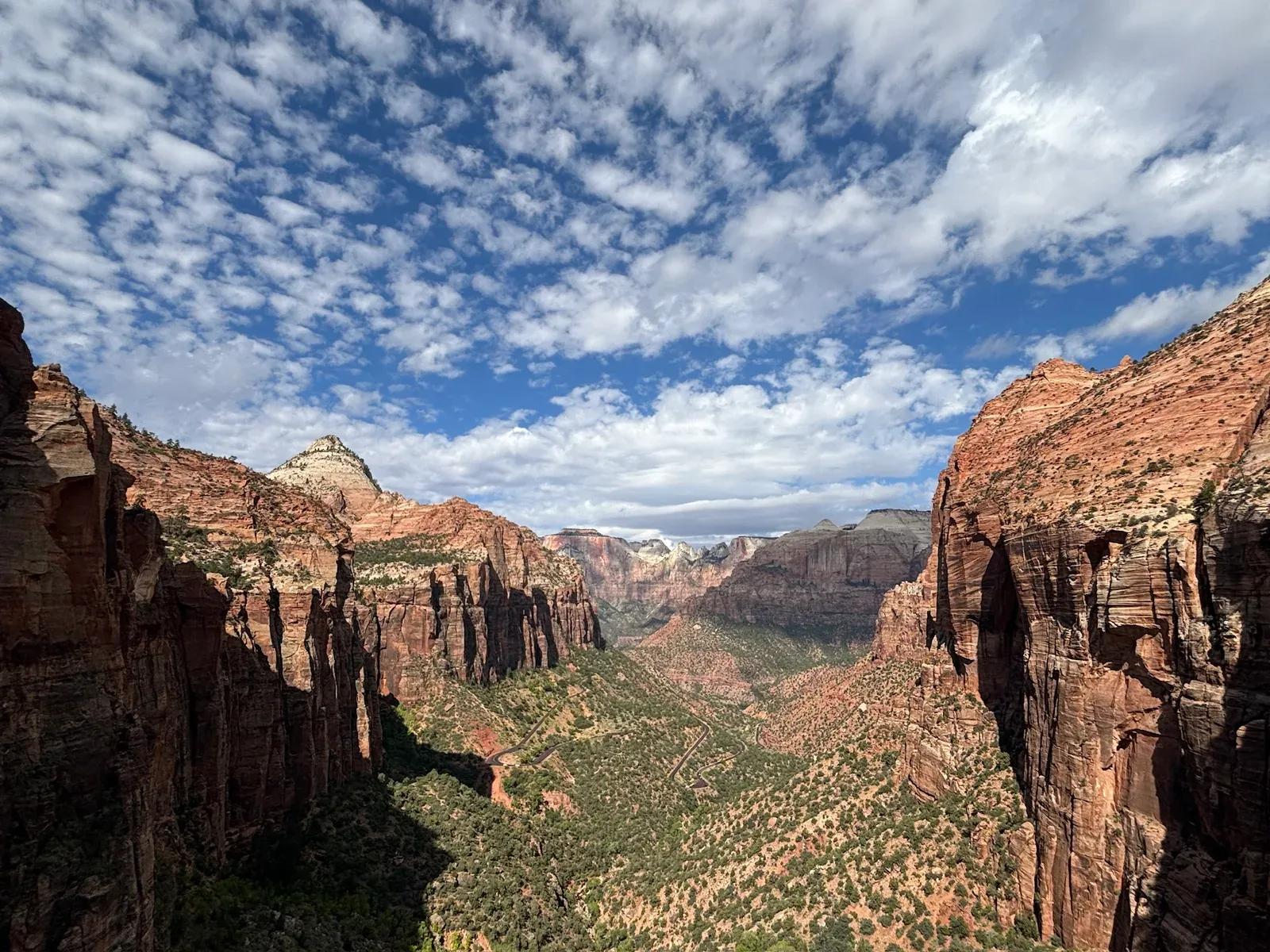 The view from Canyon Overlook - not bad!