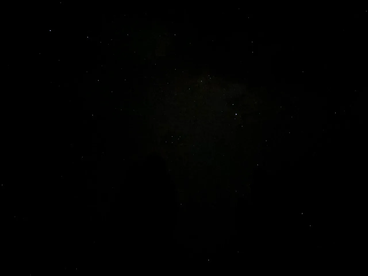 The camera can’t really capture it, but we went stargazing after the barn dance a short way up the Glacier Point road