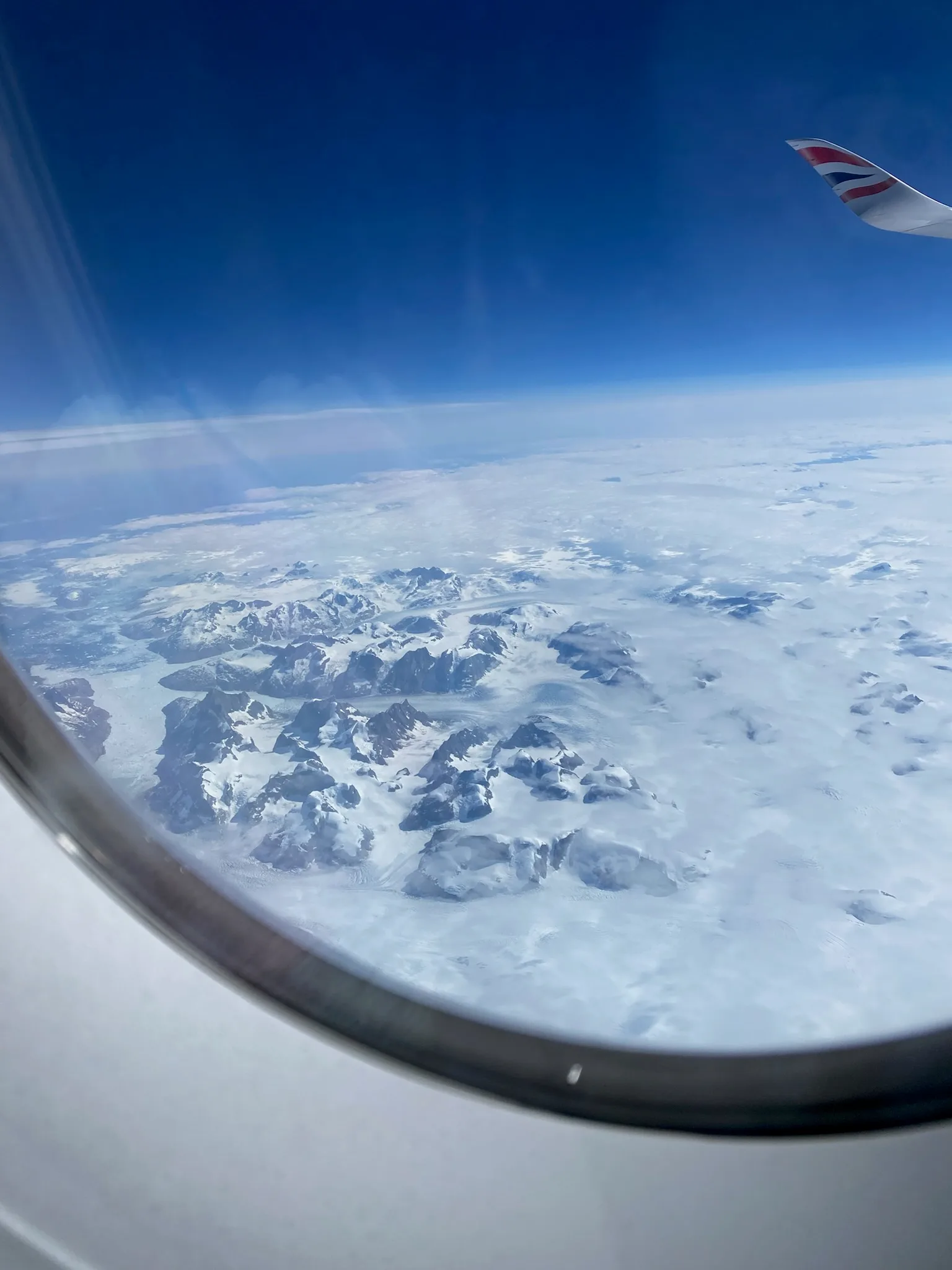 Greenland from the air