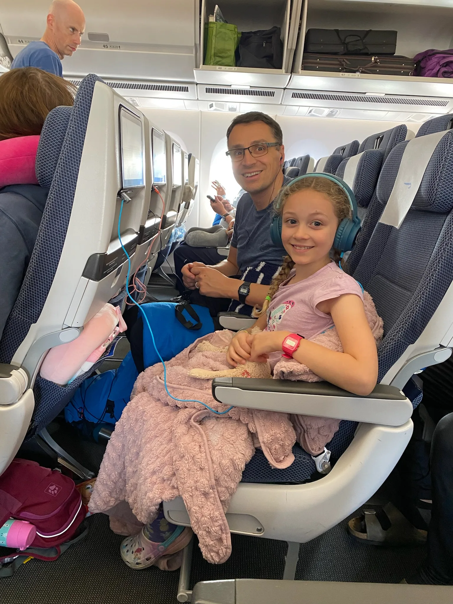 Cosy on the plane