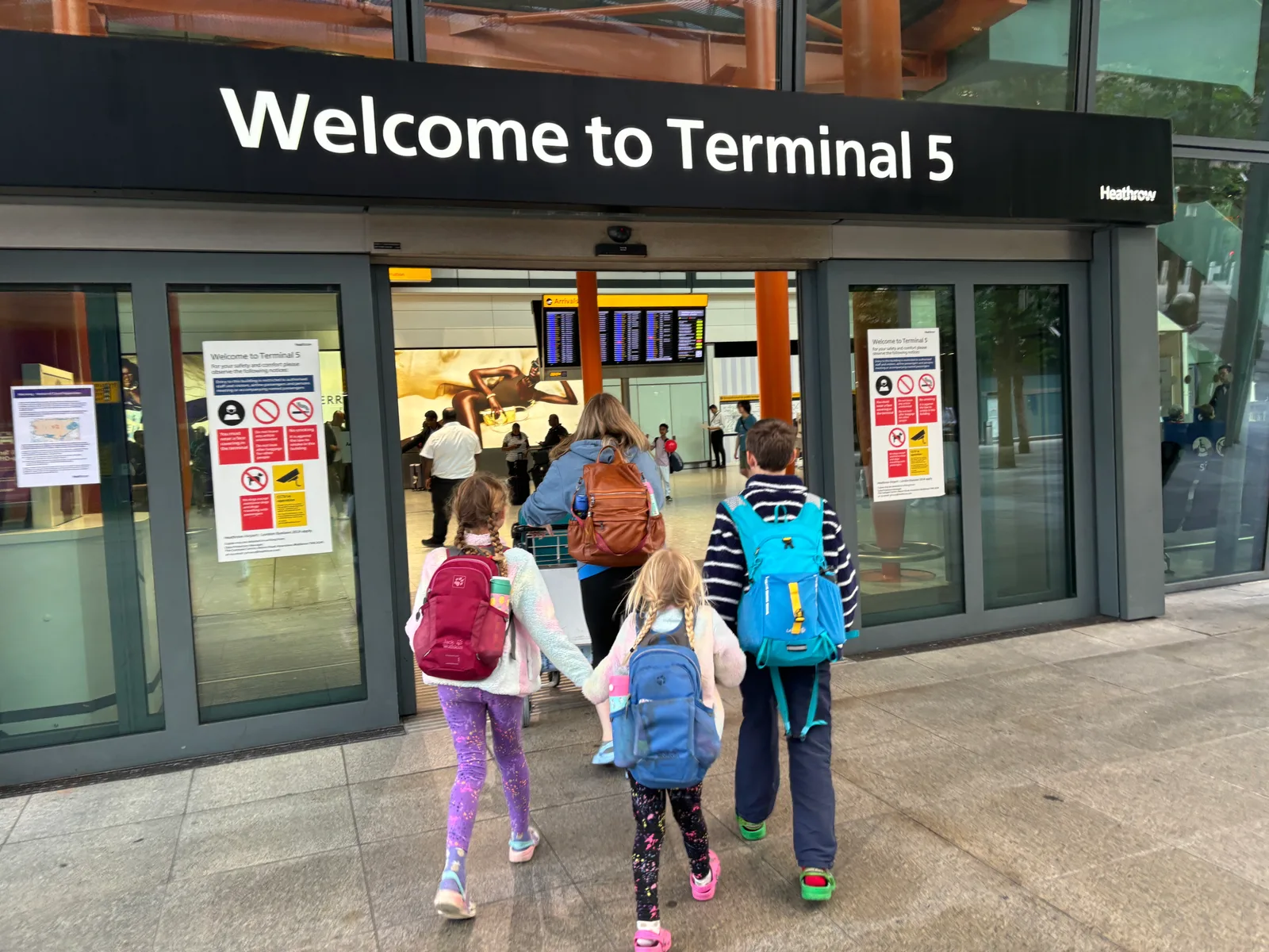 Arriving a Heathrow