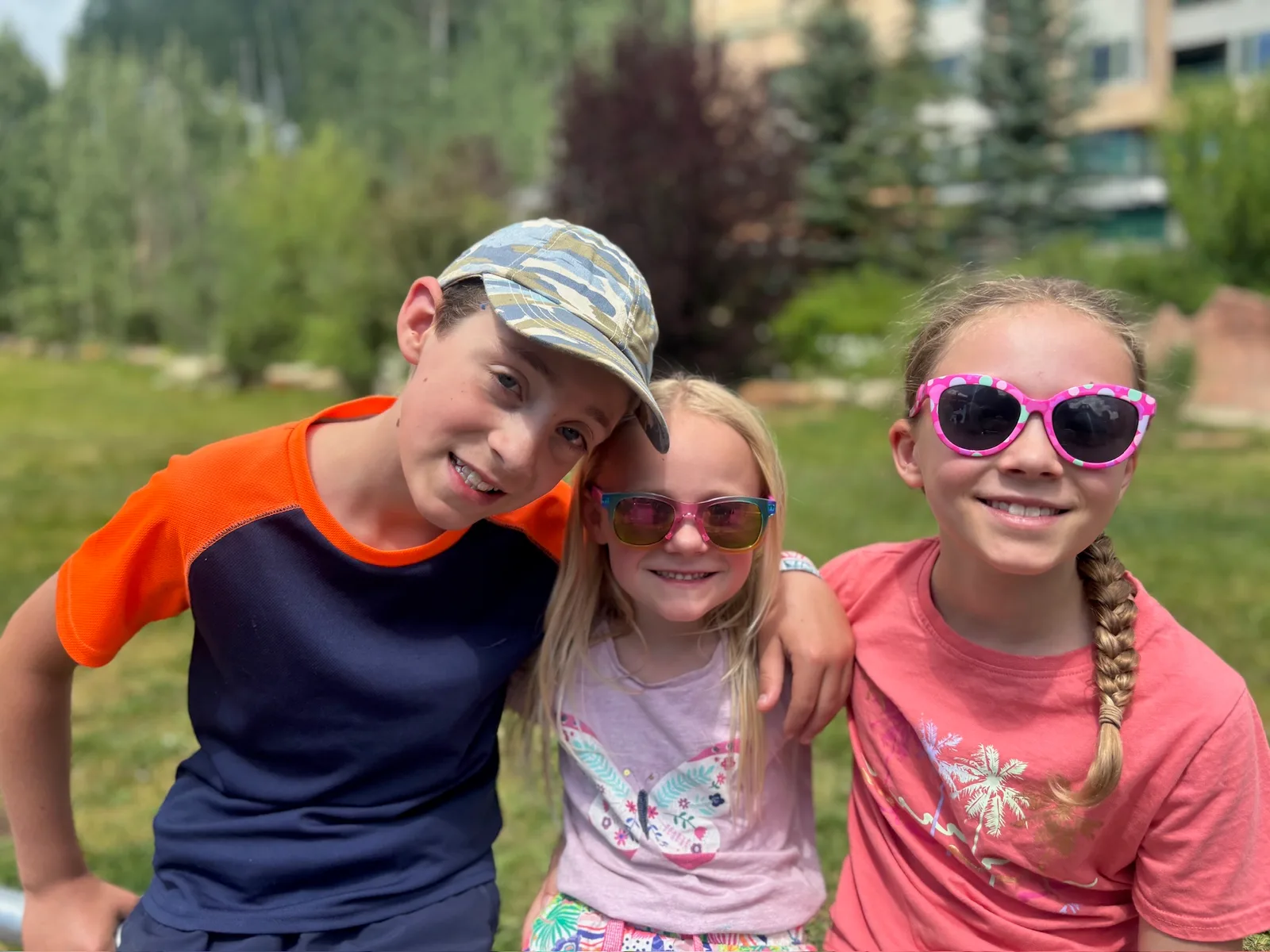 Summer holiday smiles