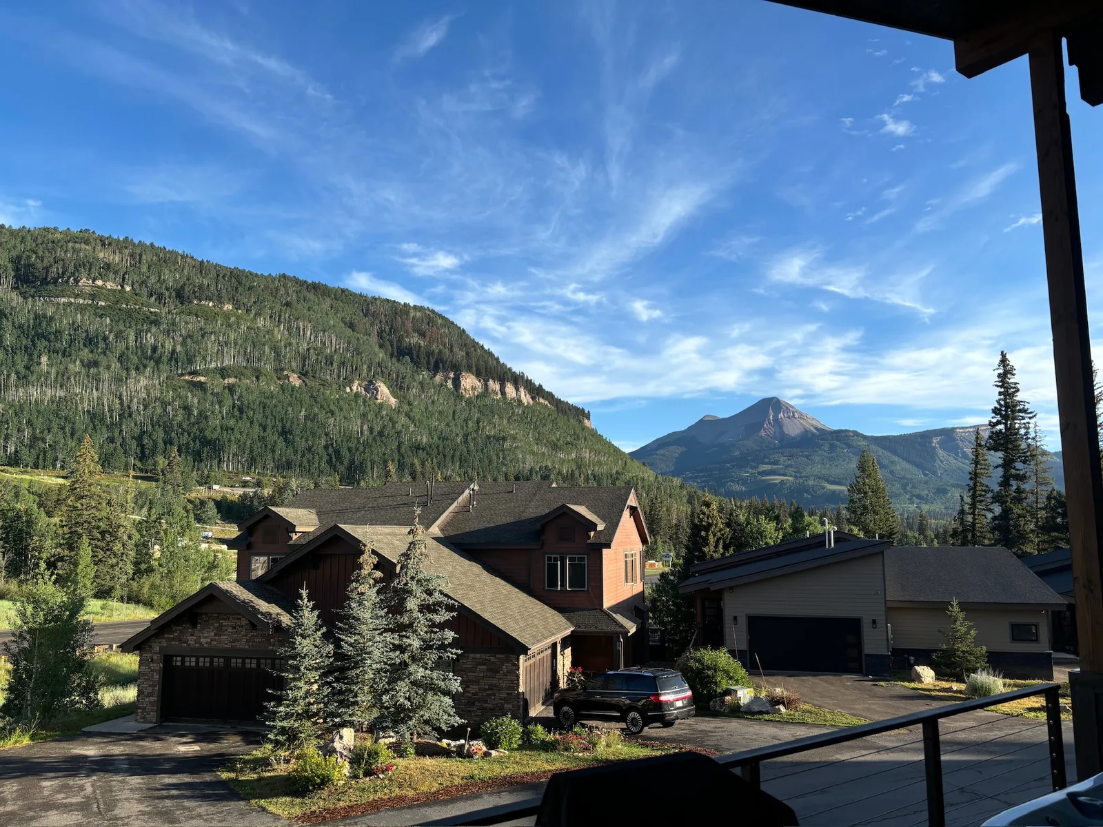 Balcony with a view