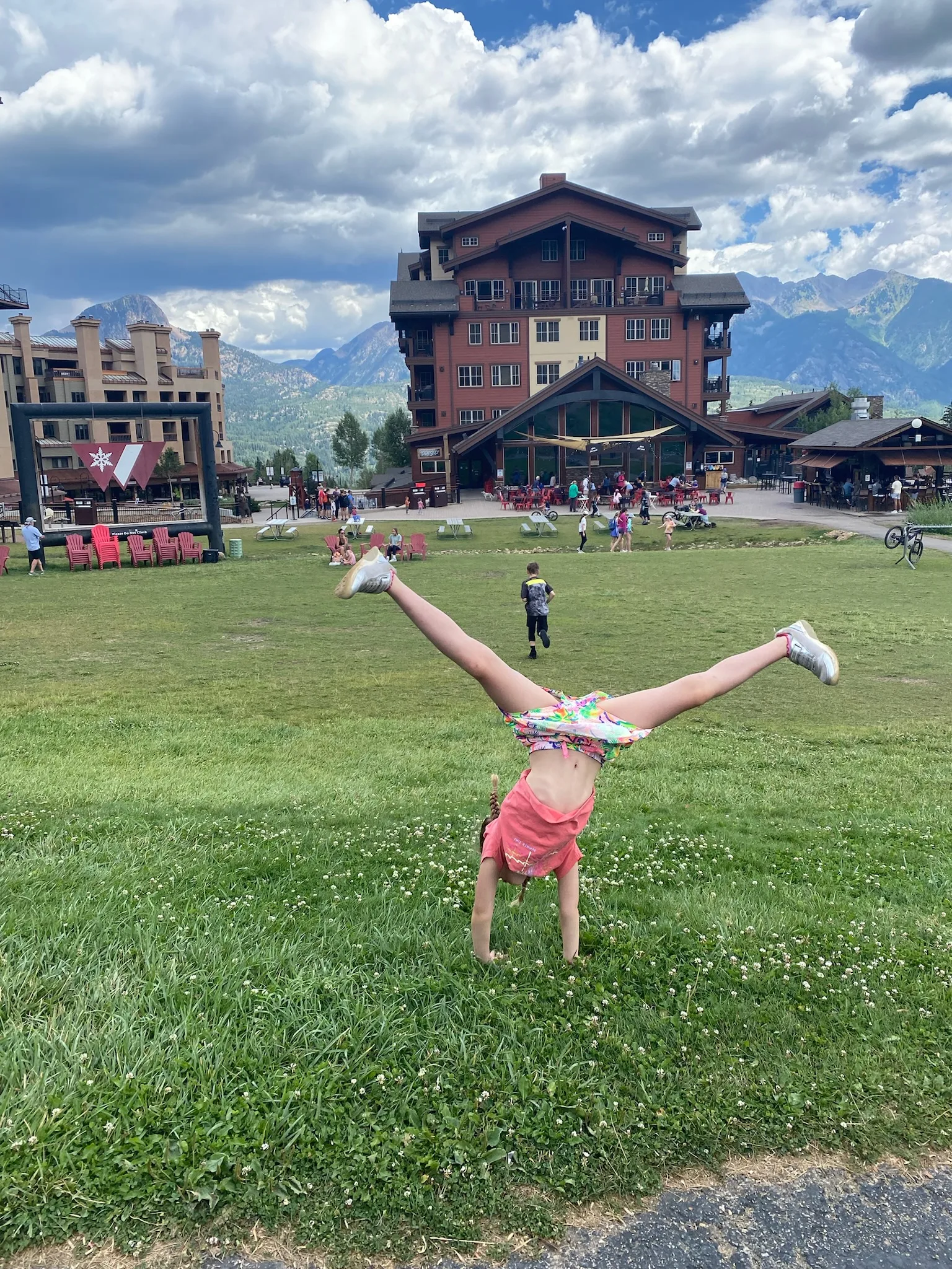 High altitude cartwheels