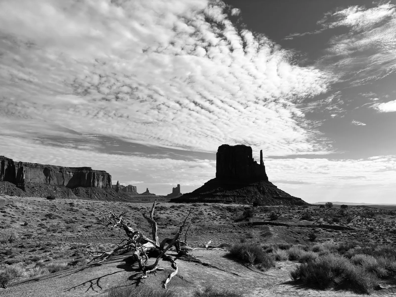 Monument Valley. Left Mitten.