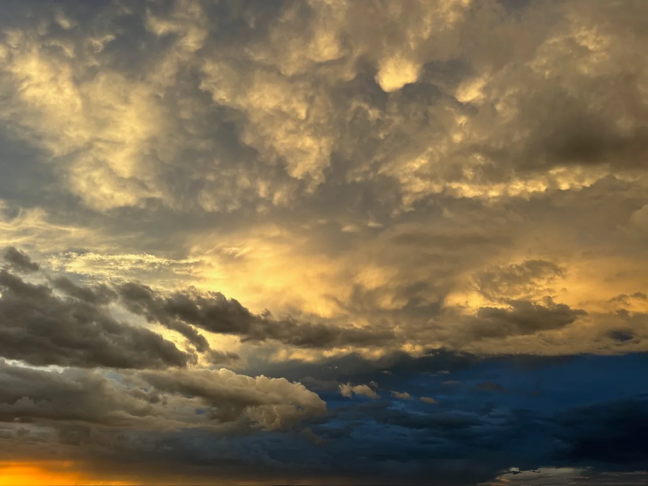 The sky was incredible
