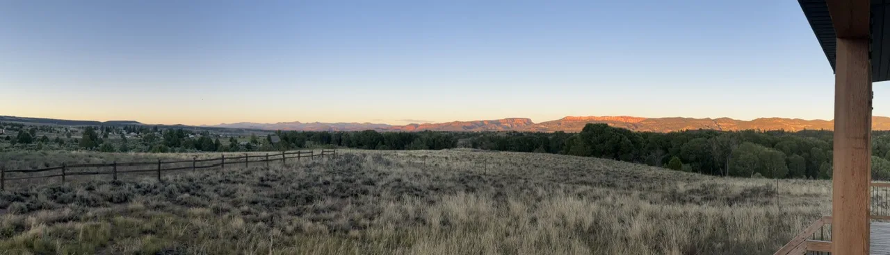 Sunset view