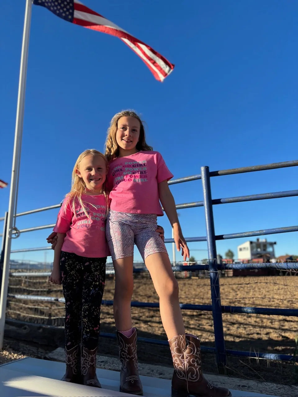 Cowgirl boots at the rodeo