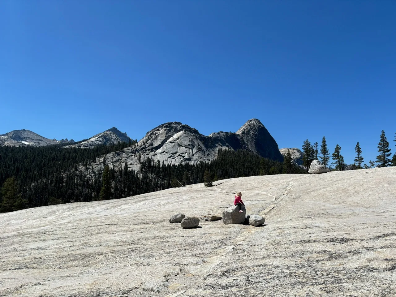 Thea in a sea of granite
